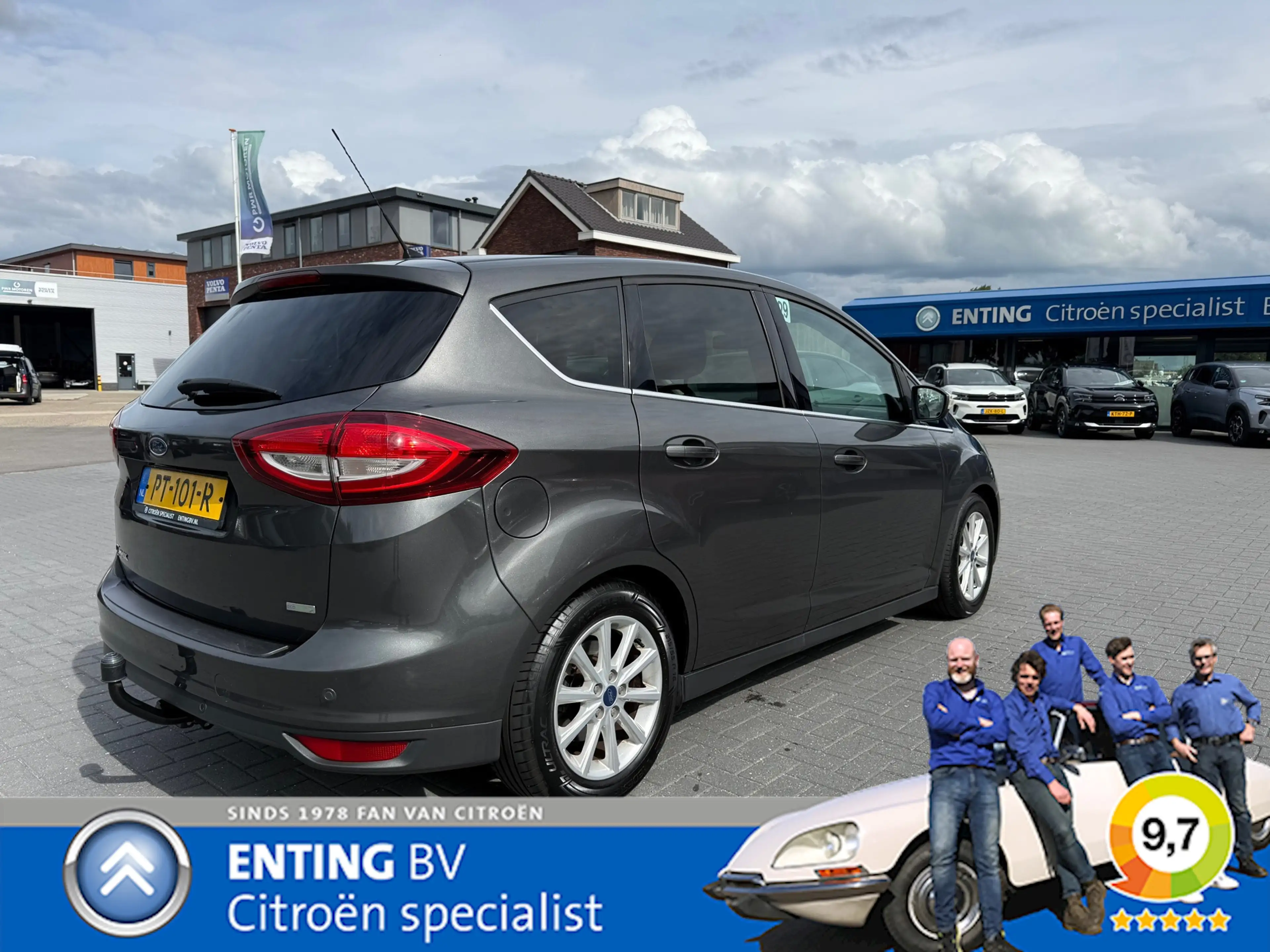 Ford C-Max 1.0 Titanium ECC NAVI NIEUWE DISTR RIEM STOEL+STUU — photo 2