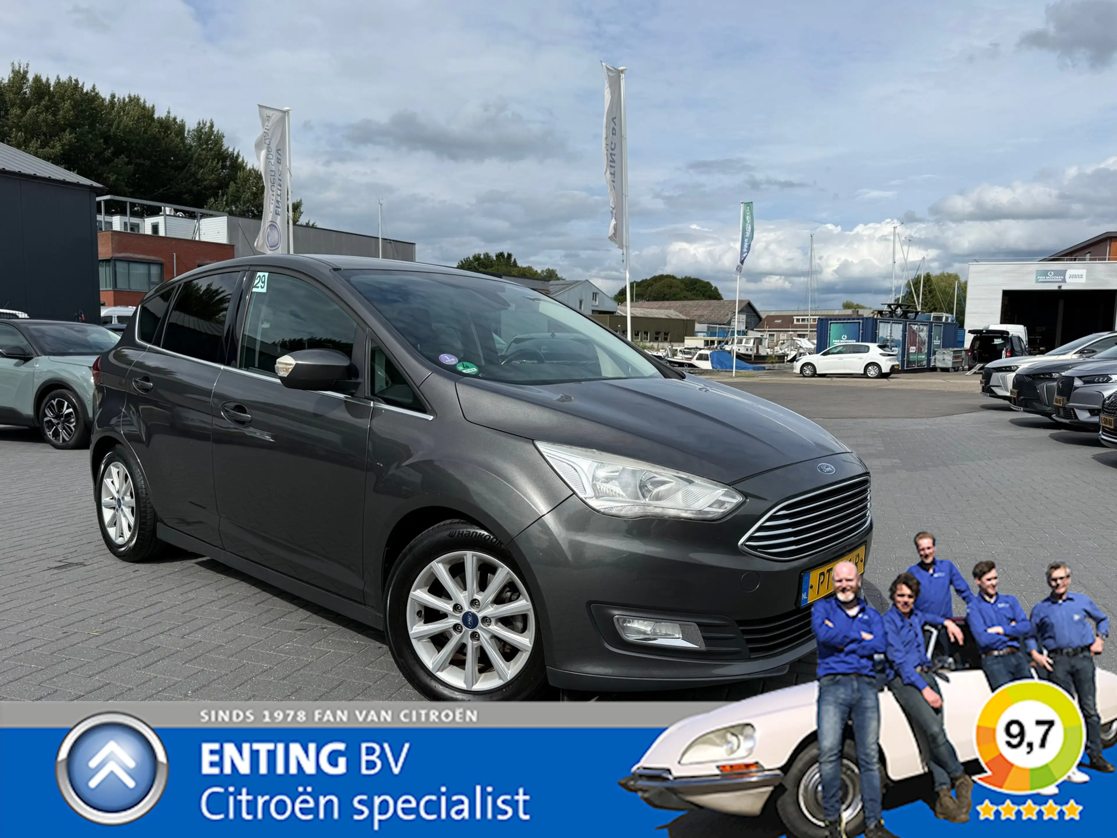 Ford C-Max 1.0 Titanium ECC NAVI NIEUWE DISTR RIEM STOEL+STUU — photo 13