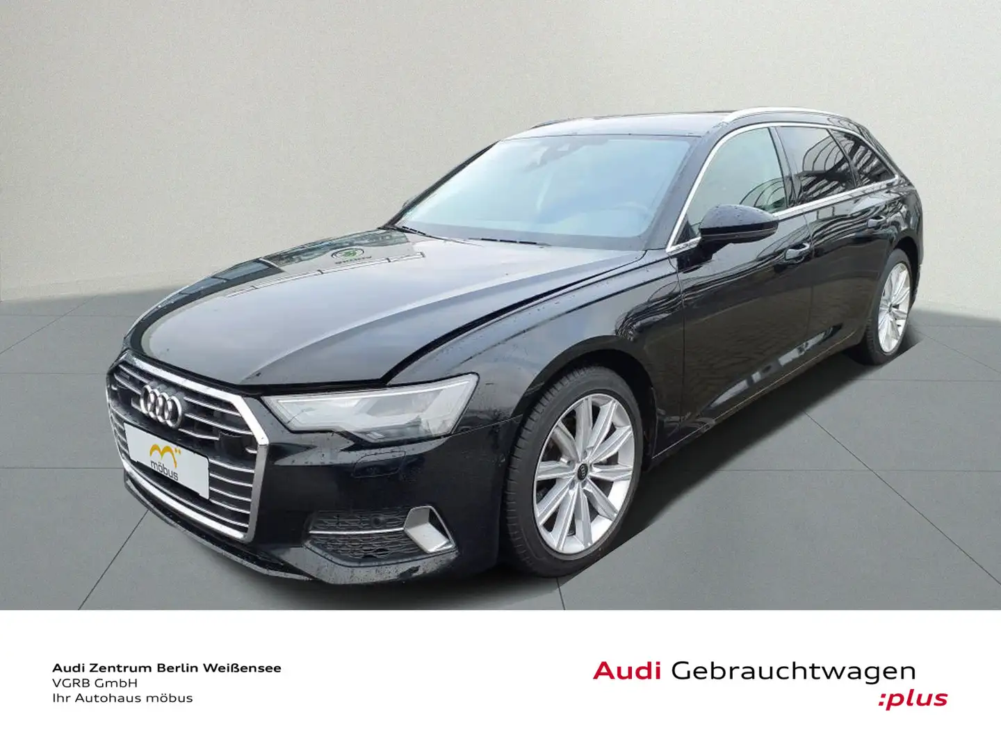 Audi A6 40 TDI S-TRO*QUA*LED*RFK*NAVI*LEDER*ASG Schwarz - 2