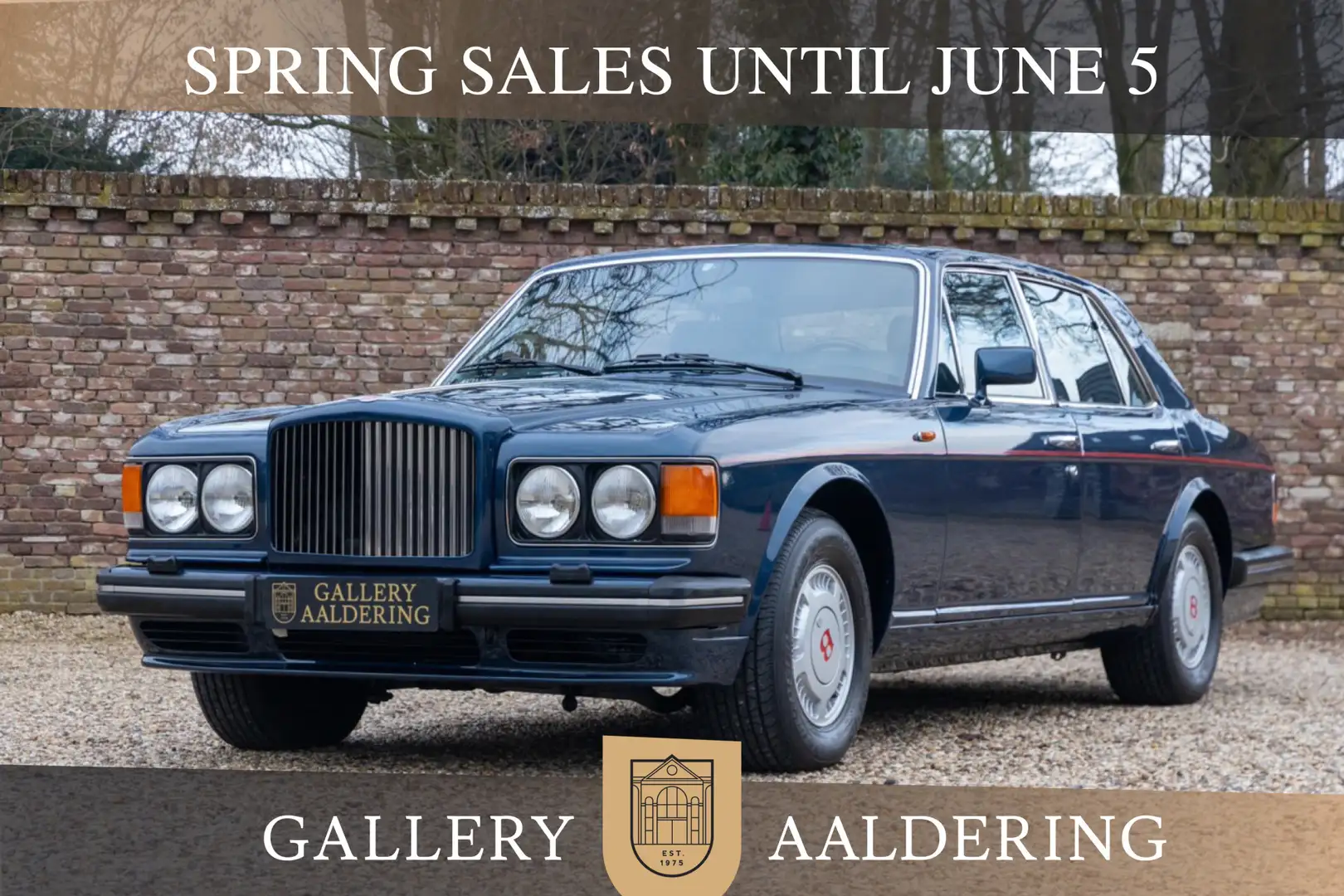Bentley Turbo R Saloon PRICE REDUCTION "Service at Jack Barclay" T Blau - 1