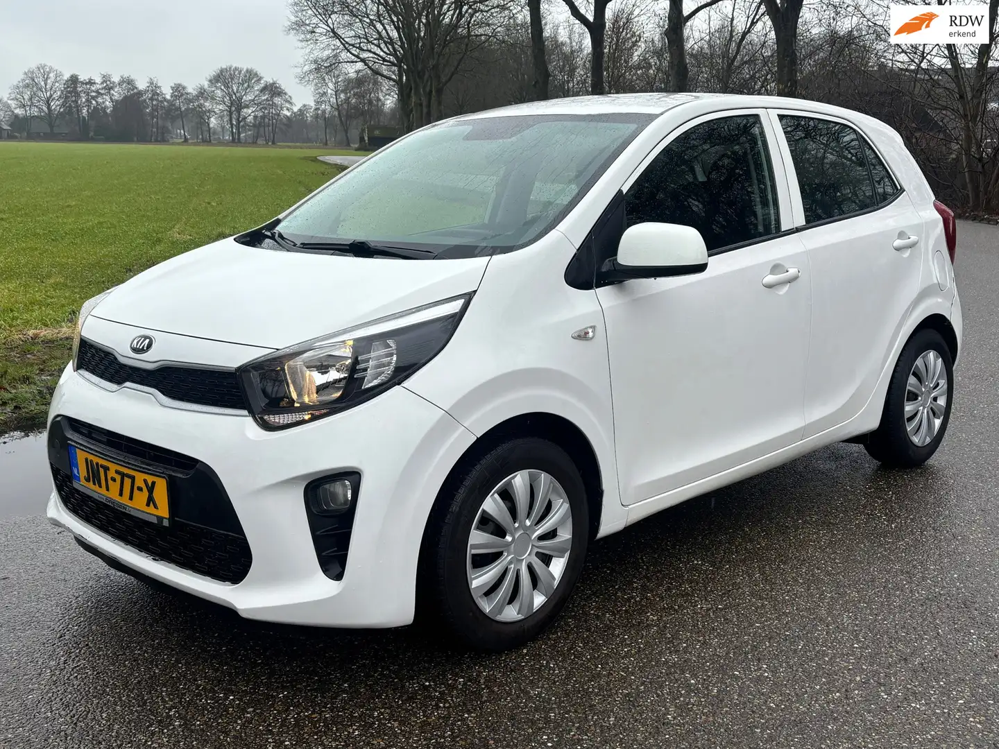 Kia Picanto 1.0 CVVT DynamicLine |nieuwe apk | 5drs | Weiß - 1