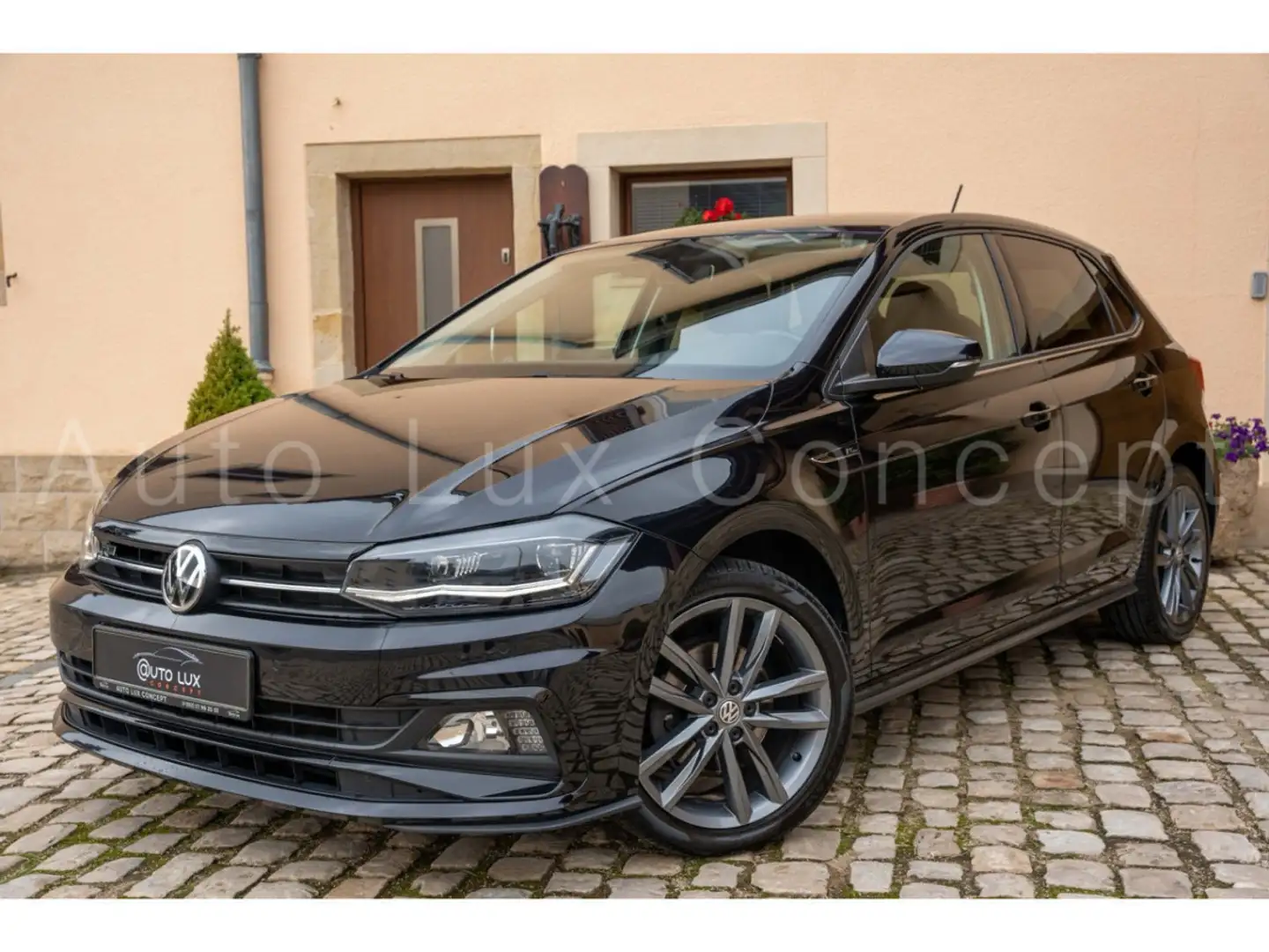 Volkswagen Polo 1.6 TDI R-Line DSG/Kamera/Cockpit/LED/ACC/Navi Schwarz - 1