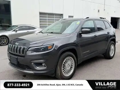 Gray 2020 Jeep Cherokee SUV / Crossover Four-Wheel Drive Automatic