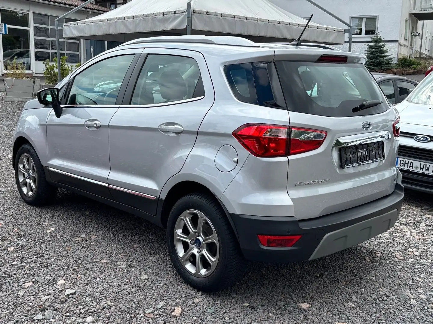 Ford EcoSport Titanium Automatik Winterpaket Navi Argintiu - 2