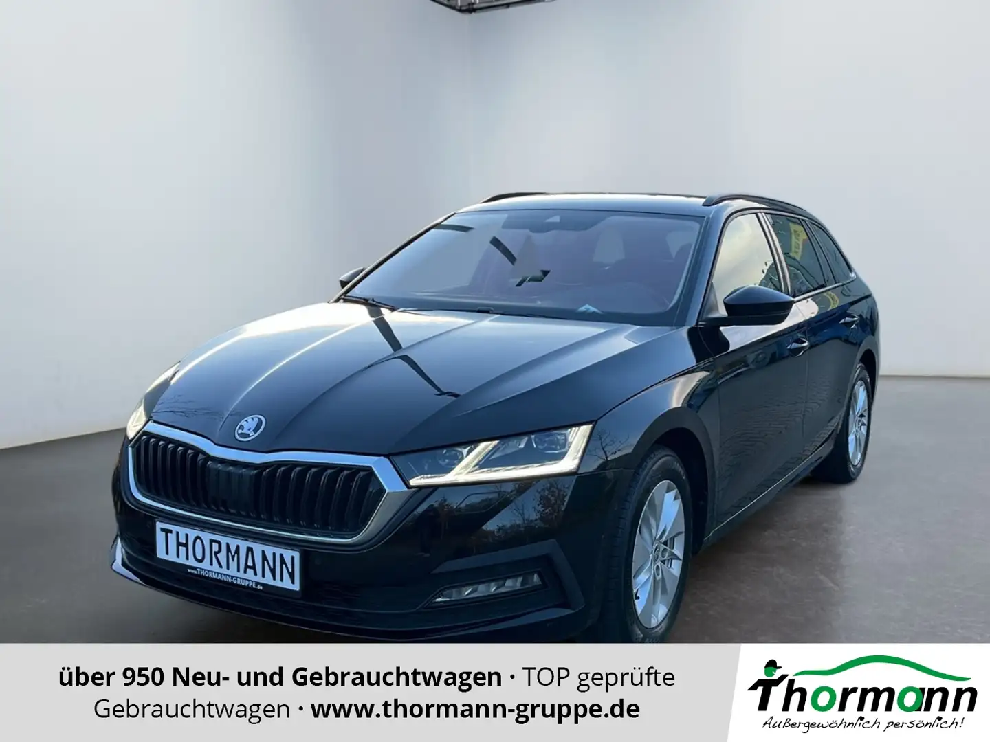 Skoda Octavia Combi Ambition 1.5 TSI ACT 4xSHZ ACC LED Schwarz - 1