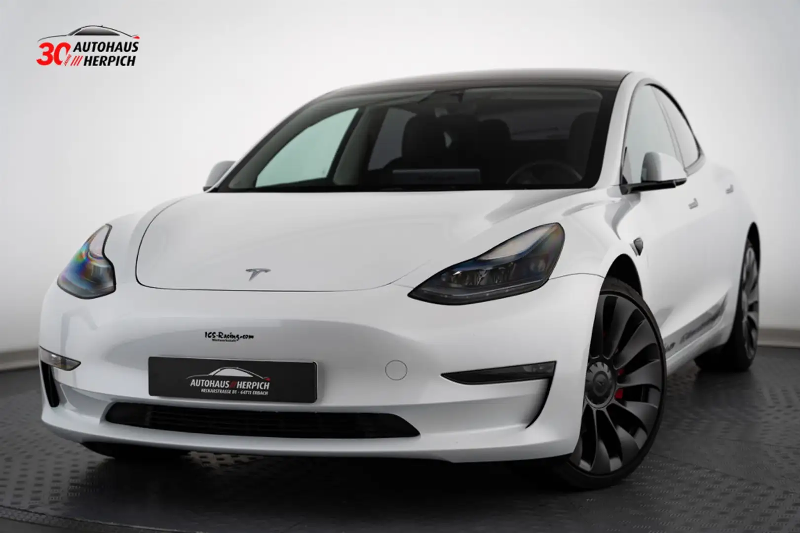 Tesla Model 3 PERFORMANCE DUAL MOTOR AUTOPILOT AWD Weiß - 1