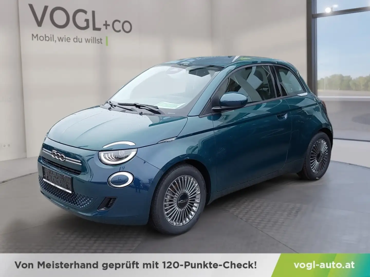 Fiat 500 Hybrid Torino Grün - 1