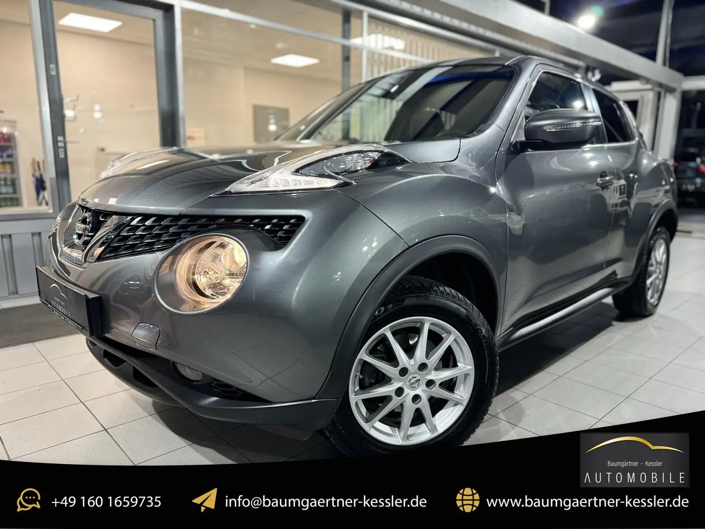 Nissan Juke 1.6 Automatik N-CONNECTA NAVI KAMERA XENON Gris - 1
