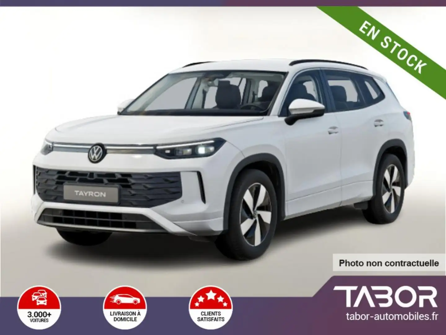 Volkswagen Tayron 1.5 eTSI 150 DSG GPS ParkAs Blanc - 1