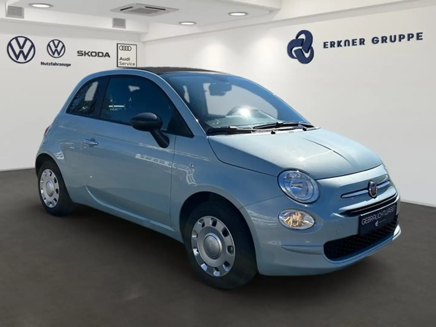 Fiat 500C 500 Cabrio 1.0l BLUETOOTH+KLIMA++++ Vert - 2