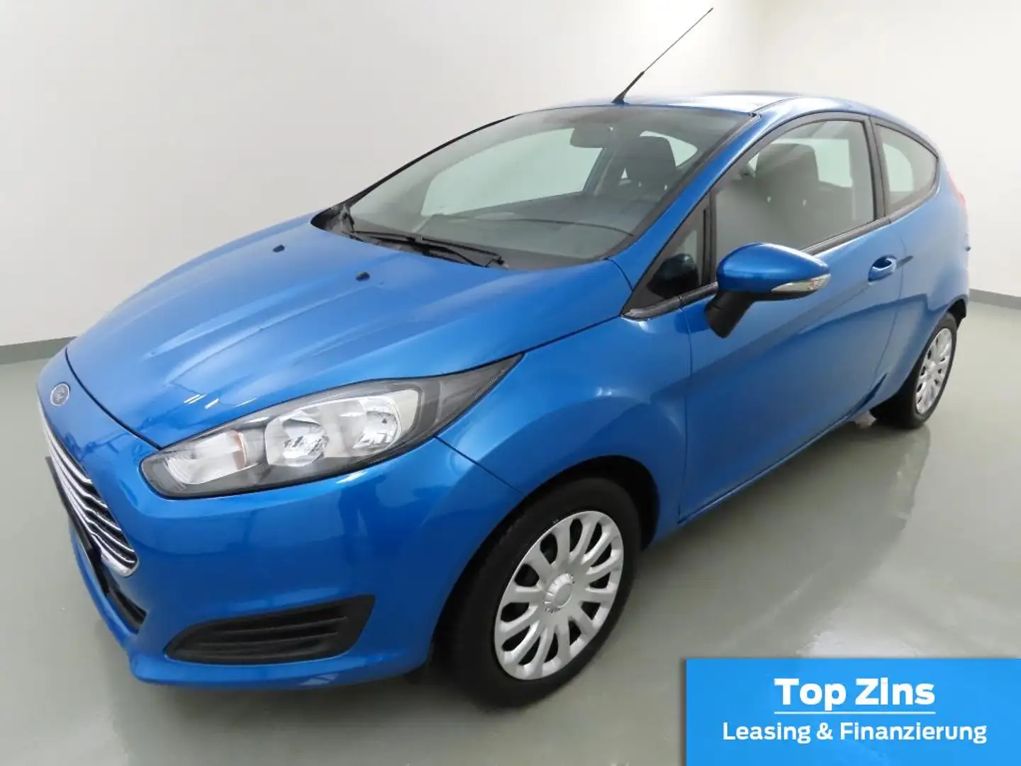 Ford Fiesta 1.0 EcoB Aut Trend Winter/C&SPaket+GJR Blau - 2