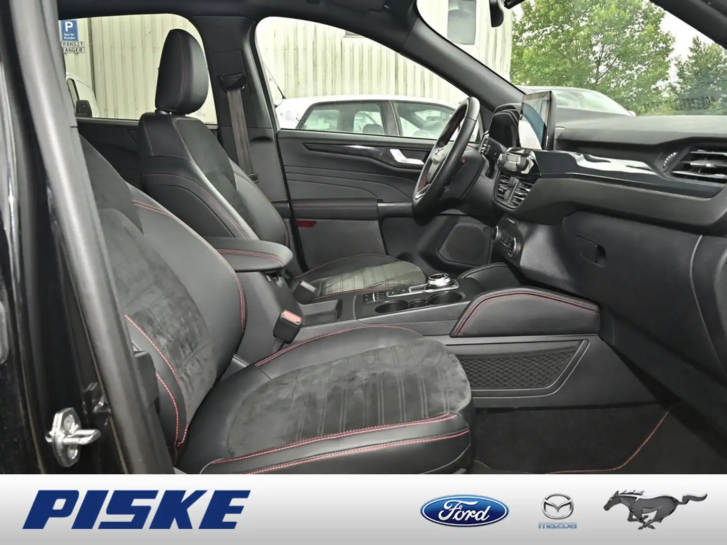 Ford Kuga PHEV ST-Line X NAVI AHK ACC HUD LED PANO Zwart - 2