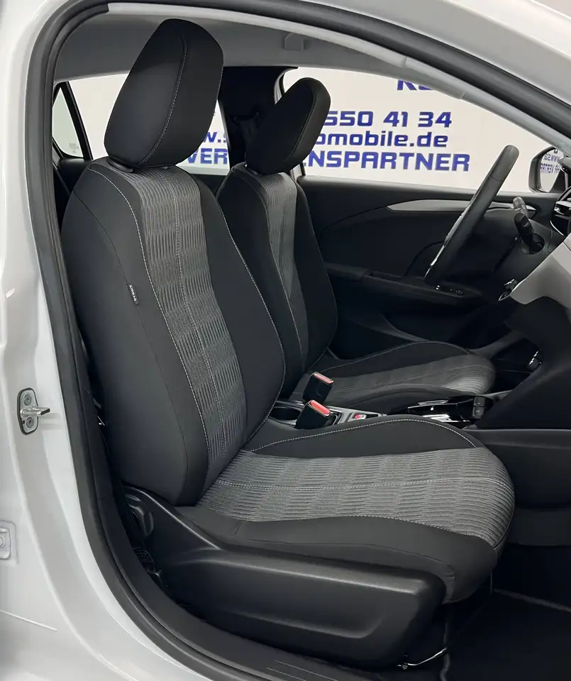 Opel Corsa e Edition 100 kW Start/Stopp TEMPOMAT CARPLAY / ANDROID Schnellheizung (Quickheat) DAB-Tuner Bremsassistent, миниатюра 20