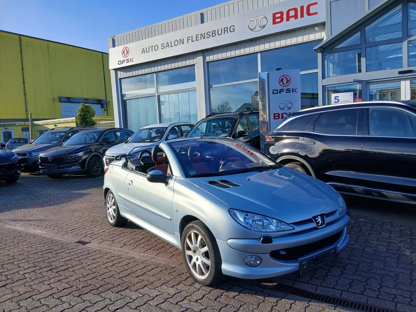 Peugeot 206 CC Platinum*TÜV 08.2027*Leder Grau - 1