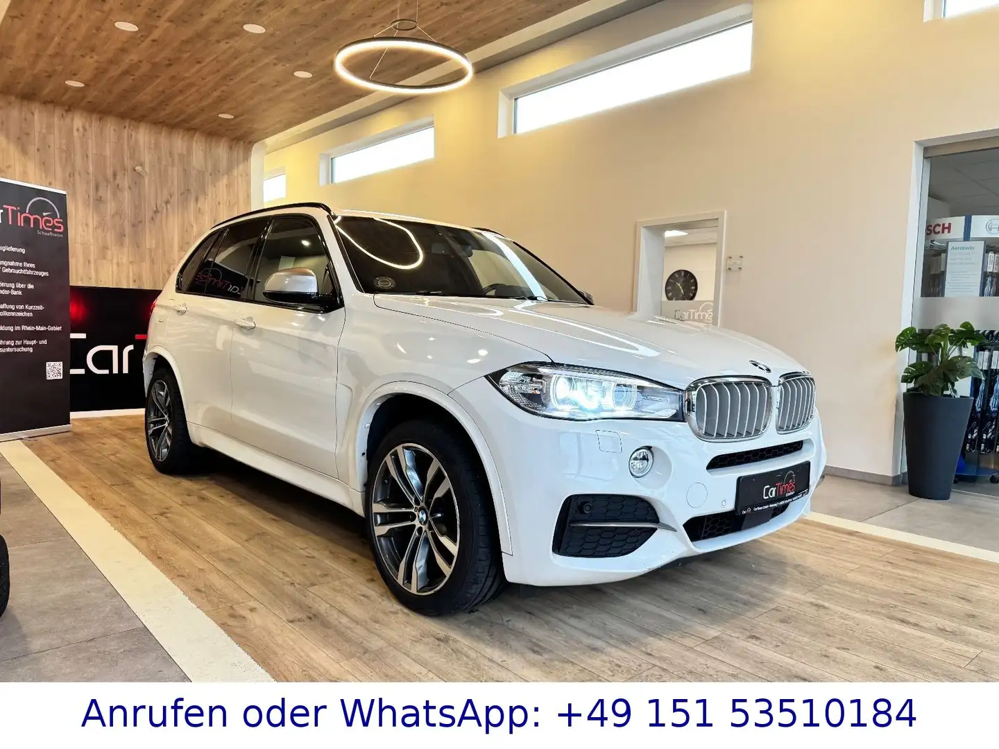 BMW X5 M d Head Up Kamera Leder Top Zustand Bílá - 2