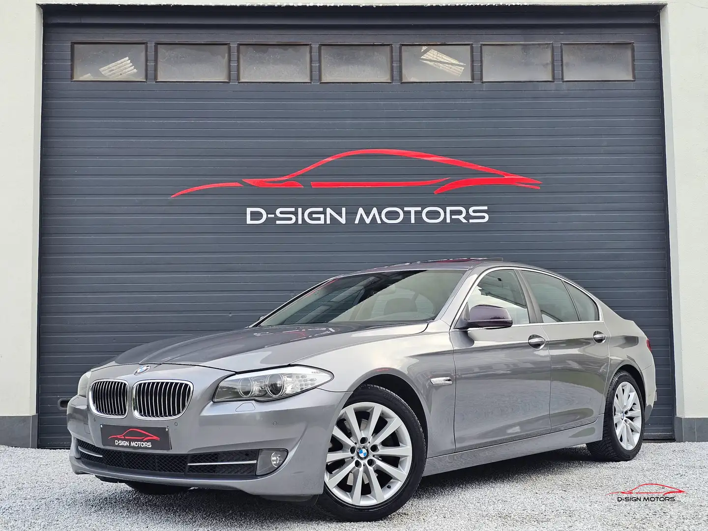 BMW 520 d (163ch) 2011 154.650km PANO CAMERA 1er PROP !! Gris - 1