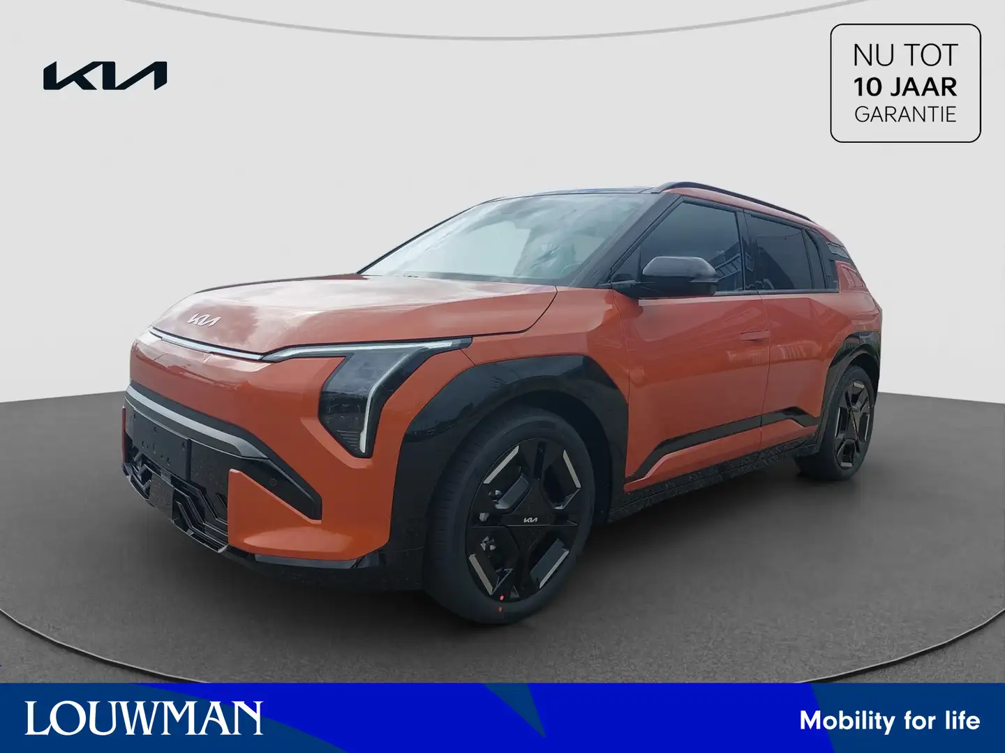 Kia EV3 GT-Line 81.4 kWh Snel leverbaar | Panorama Schuif/ Оранжевий - 1