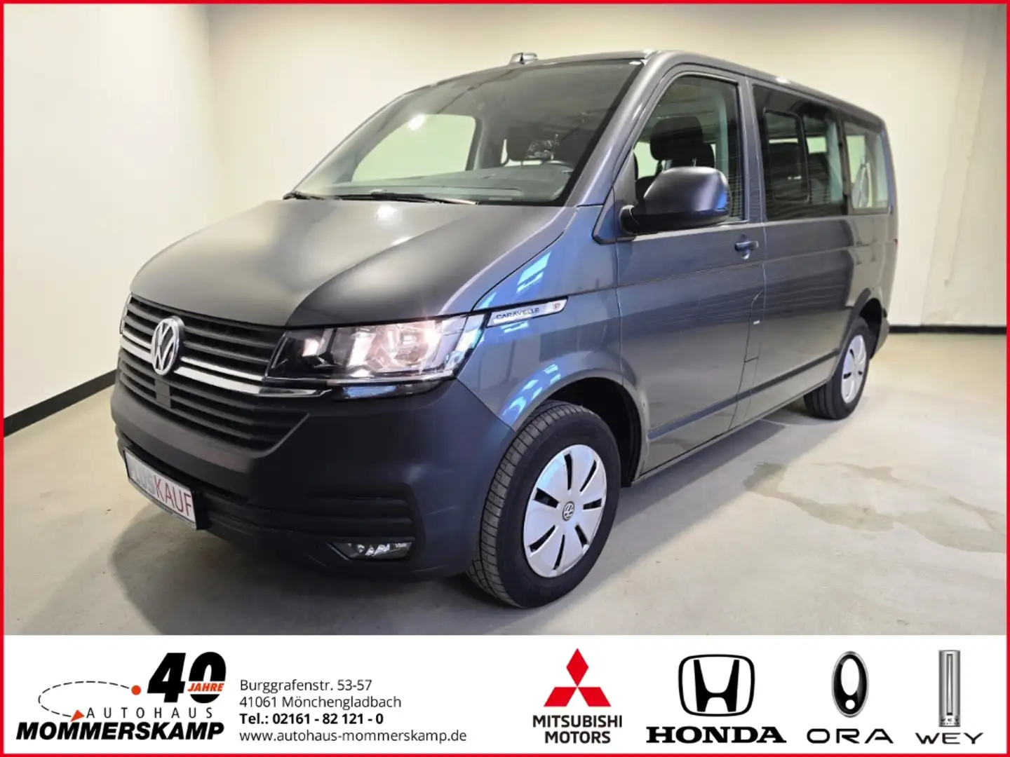 Volkswagen T6.1 Caravelle Trendline  2.0 TDI+Automatik+9Sitzer+Klima+DAB+Mul Szürke - 1