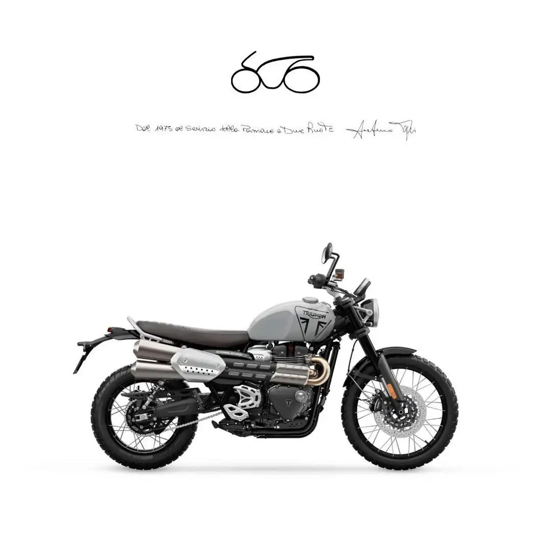 Triumph Scrambler 1200X Grigio - 1