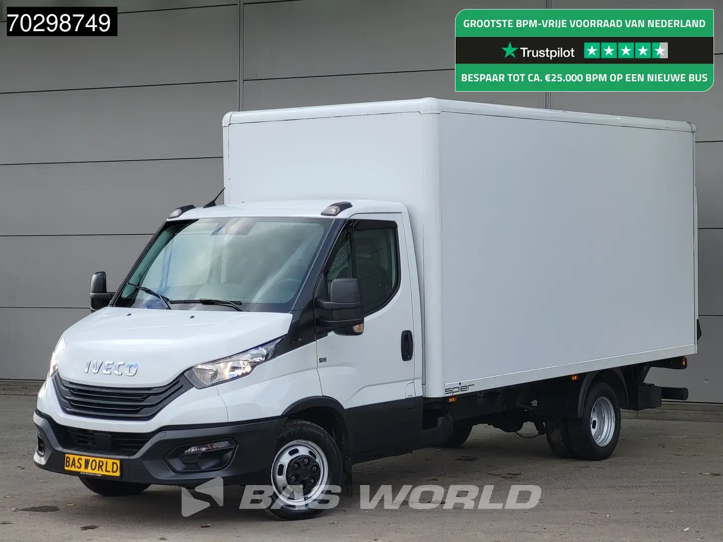 Iveco Daily 35C16 Laadklep Dubbellucht Bakwagen 160PK Airco Eu Blanc - 1