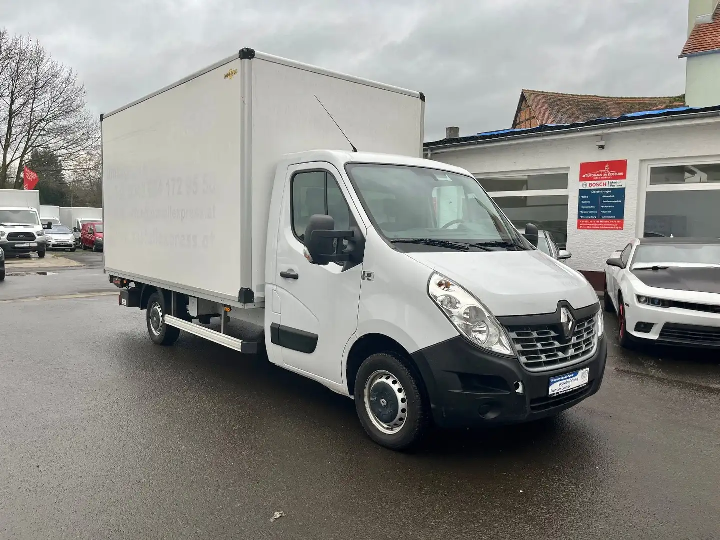 Renault Master L3 3,5t Koffer Ladebordwand *SHgpfl.+Klima+USB Weiß - 1