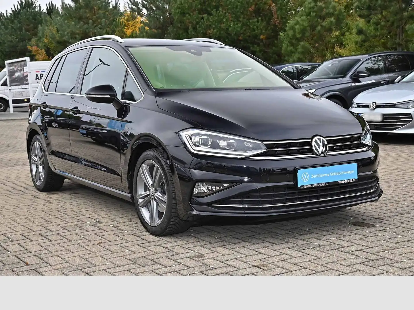 Volkswagen Golf Sportsvan 1.5 TSI Highline DSG LED+CAM Noir - 2