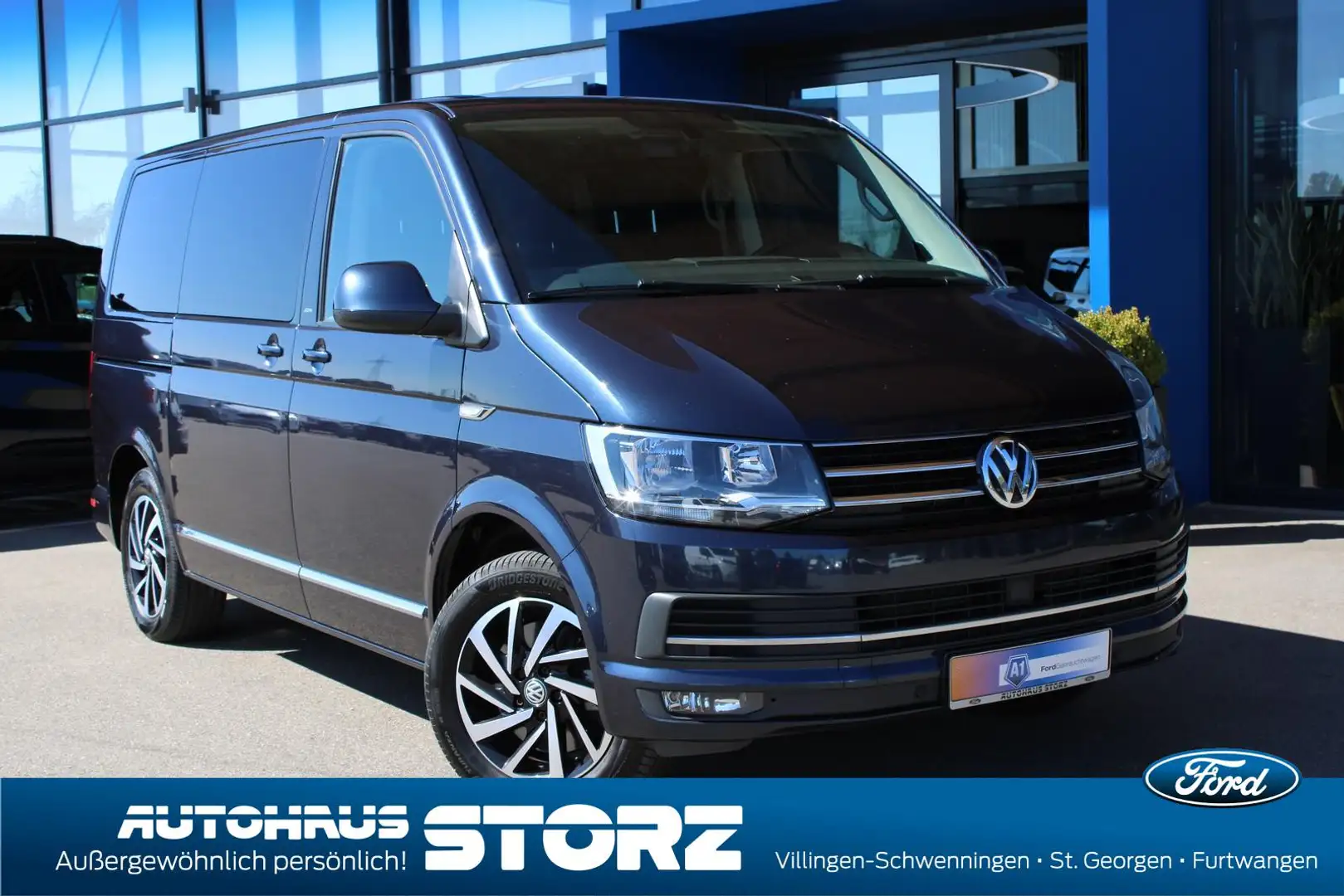 Volkswagen T6 Multivan Comfortline 7-SITZER|AUTOMATIK|AHK ABNEHMBAR|DCC|K Blau - 1