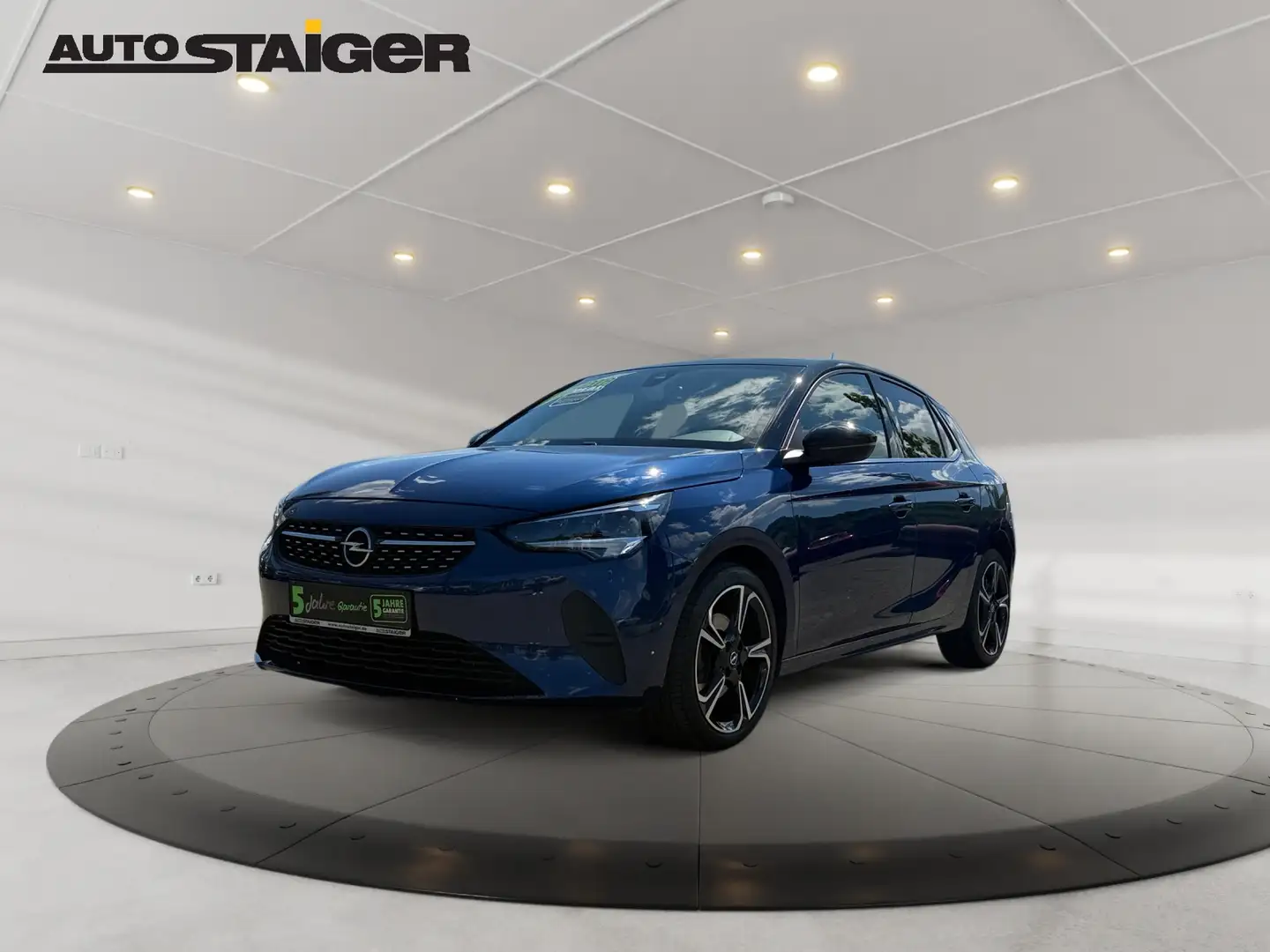 Opel Corsa F 1.2 Turbo Elegance Rückfahrkamera PDC Albastru - 2