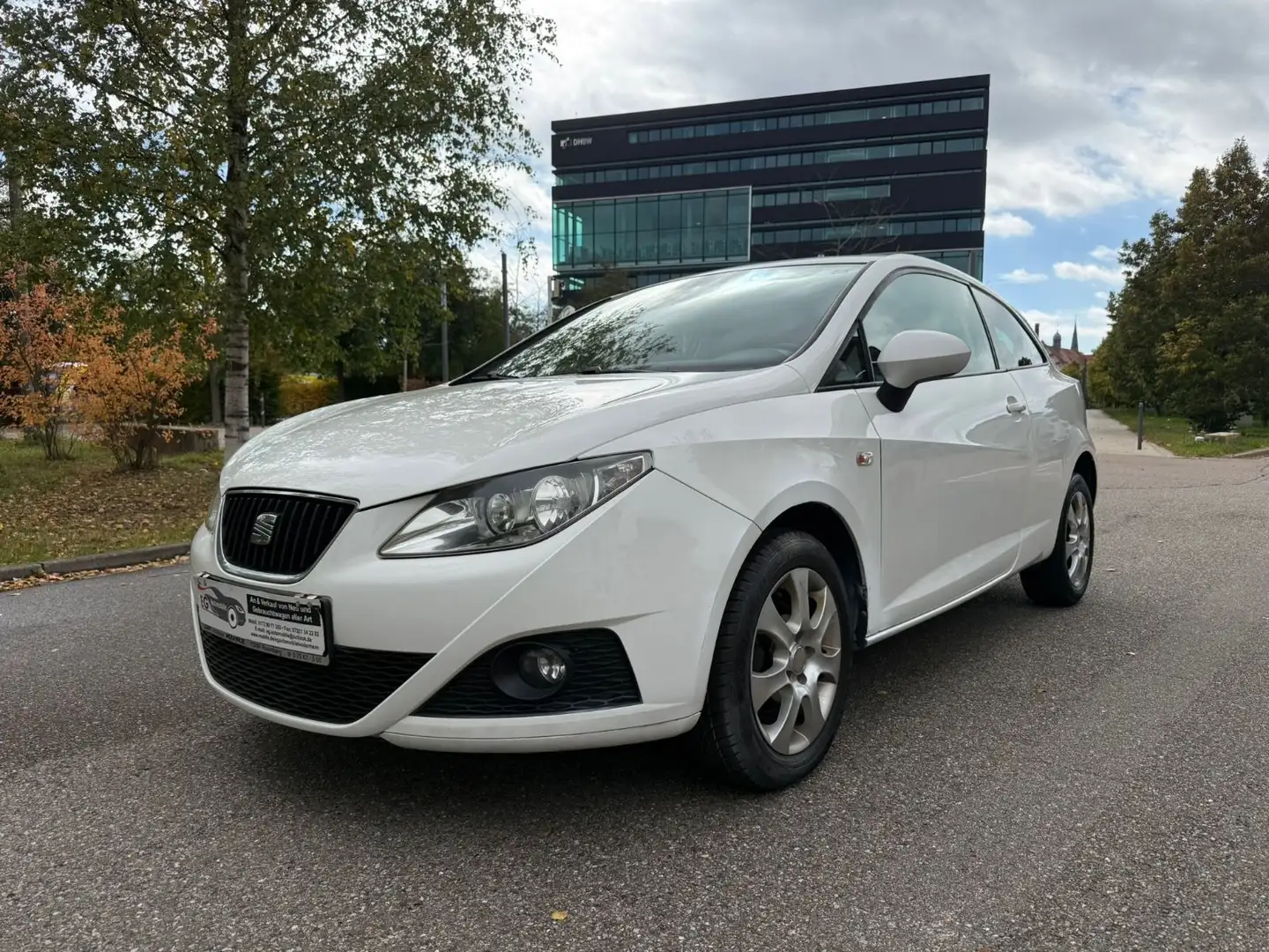 SEAT Ibiza SC Sport*2-HAND*KLIMA*ALU*EURO-4*ISOFIX* Weiß - 1