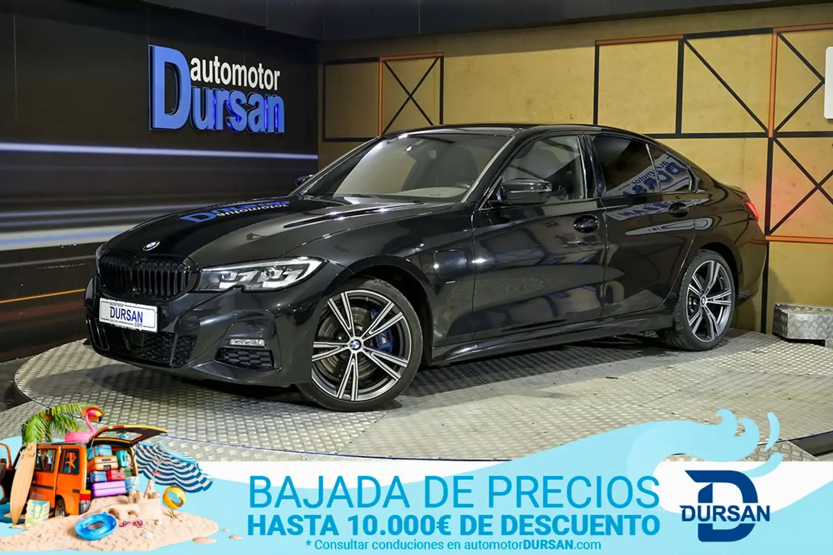 BMW 330 330e Negro - 1