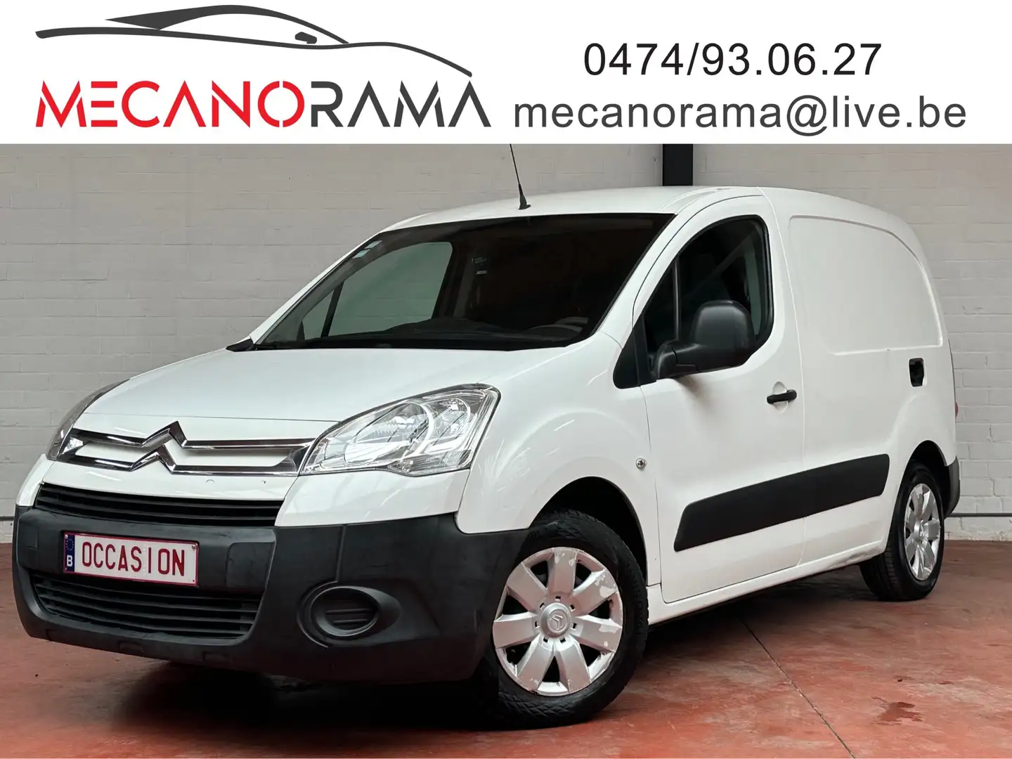 Citroen Berlingo 46.000km // Euro 5 // 1er prop // Tva** Recup // Wit - 1