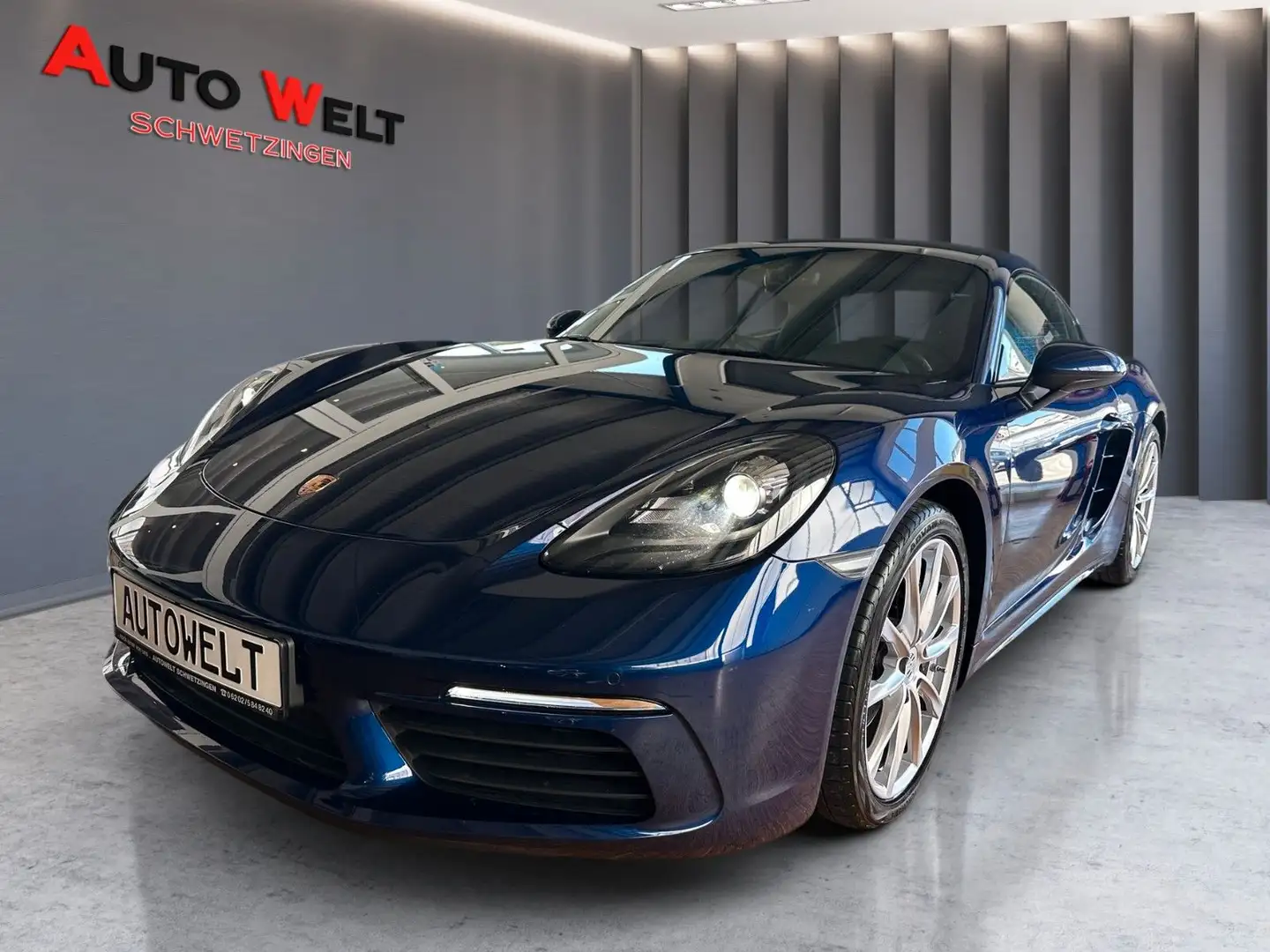 Porsche Cayman 1.Hand/Sport-Chrono/Carbon/Lenkradheizbar Bleu - 1