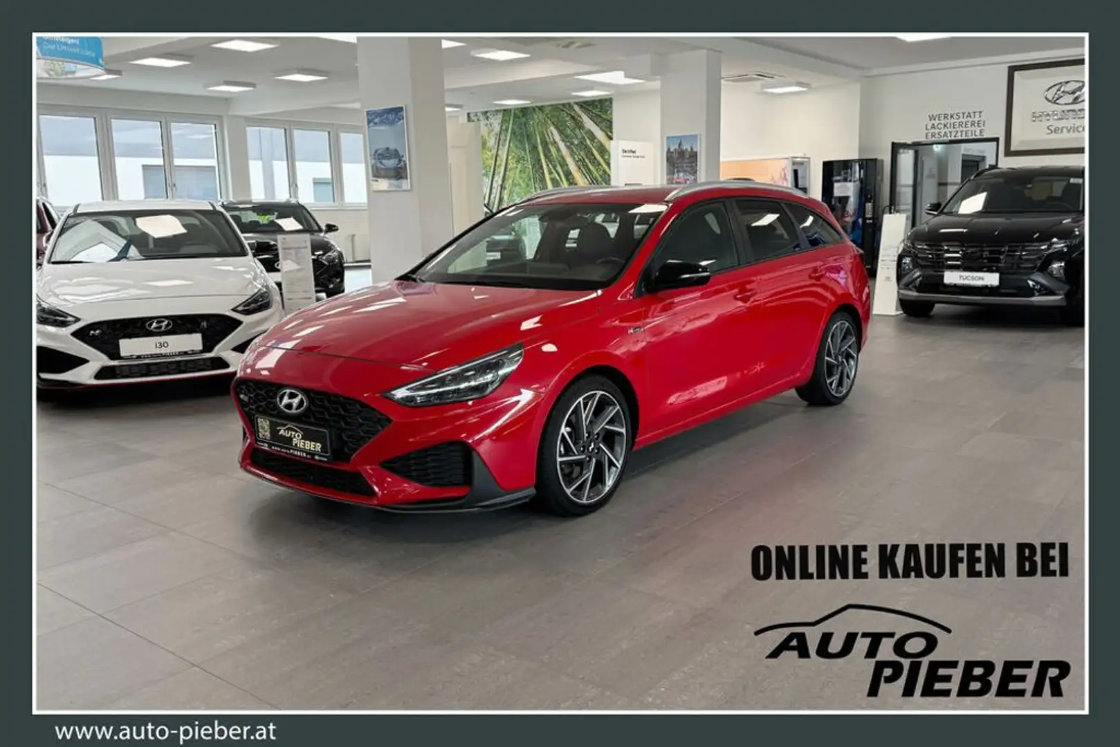 Hyundai i30 Kombi N-Line 1,6 CRDi DCT 48V *LED* *RFK* Rot - 1