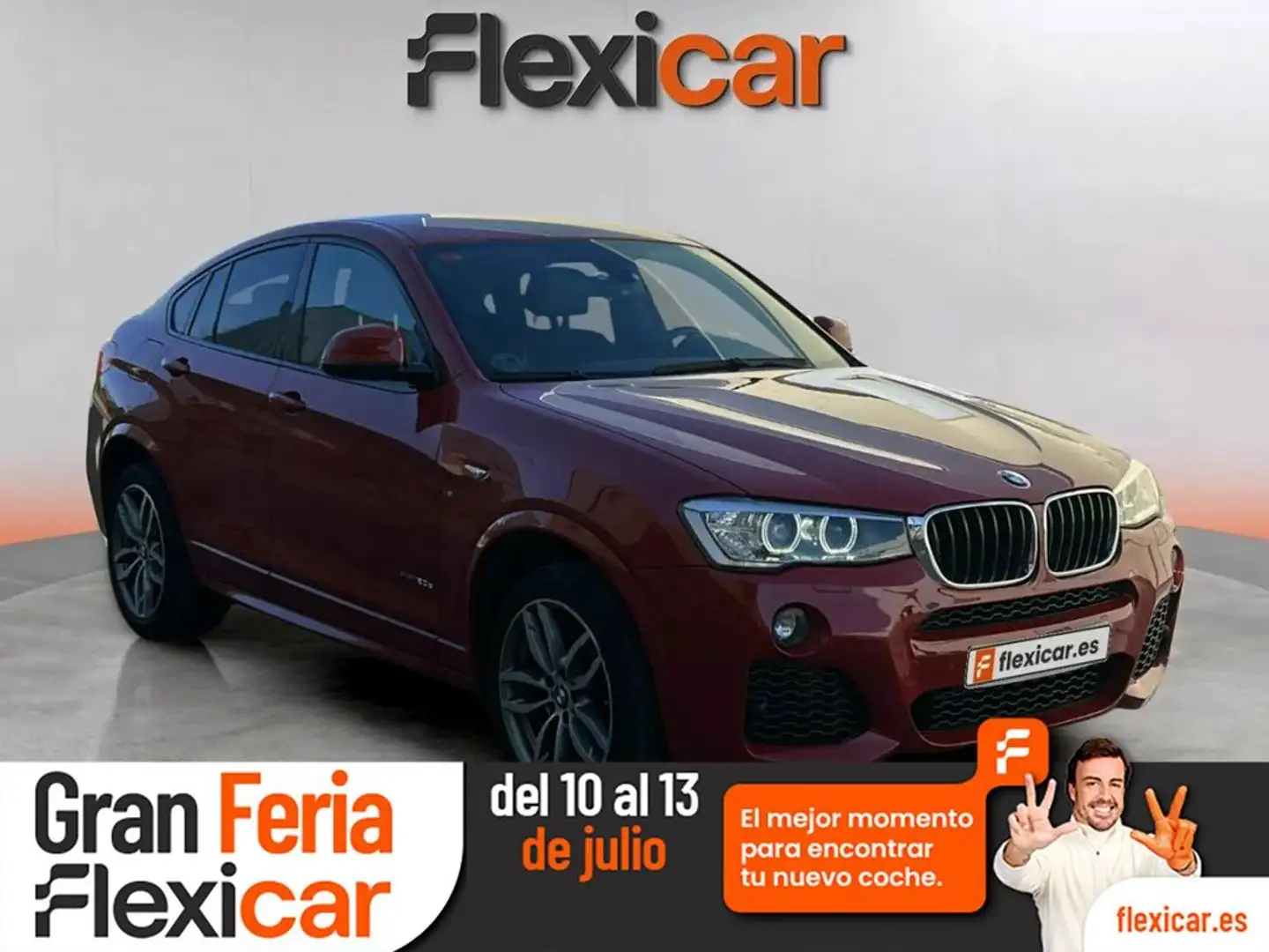 BMW X4 xDrive20d Rojo - 1
