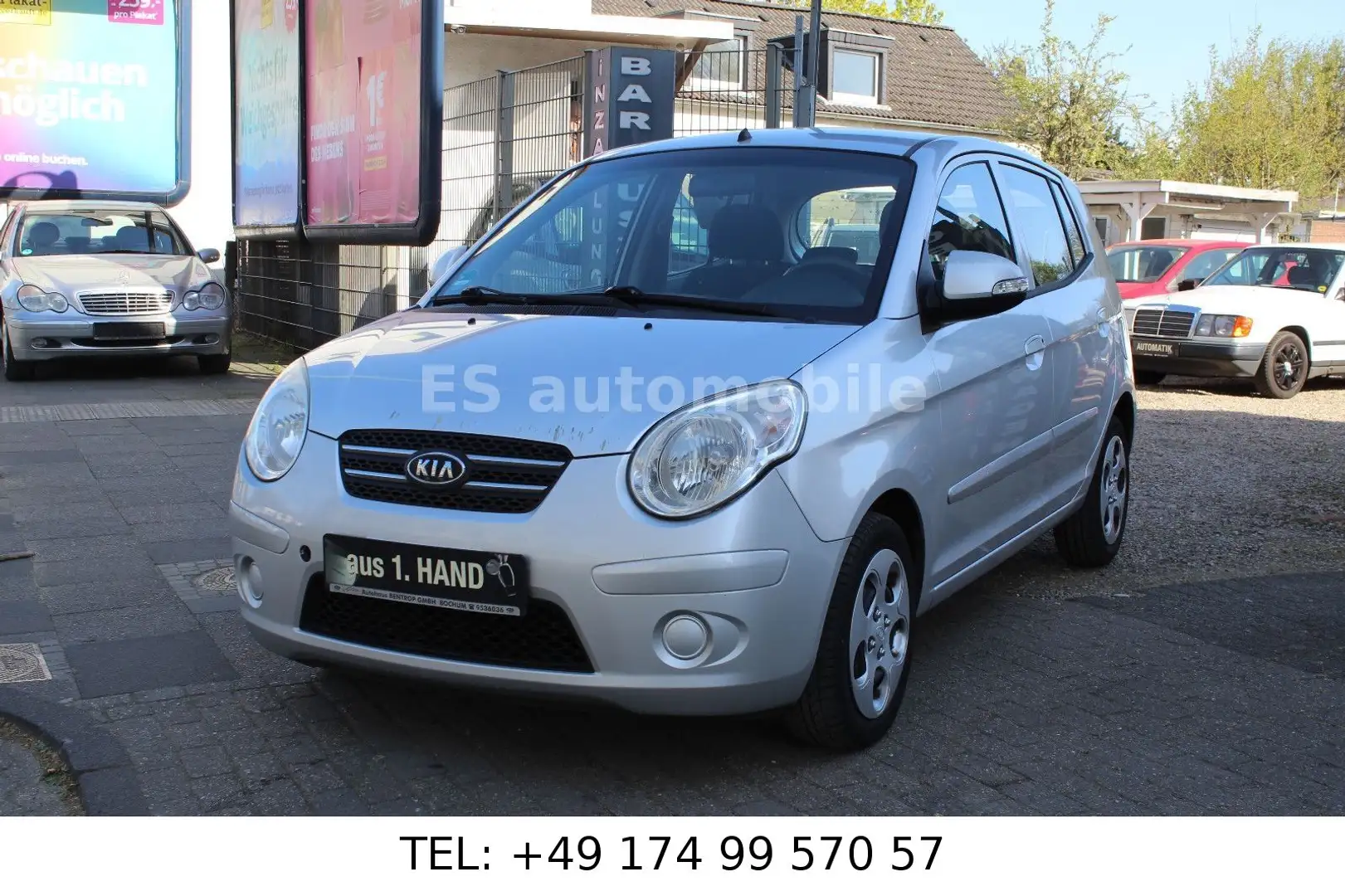 Kia Picanto 1.1 Cool **1.Hand / Klima / TÜV** Grau - 2