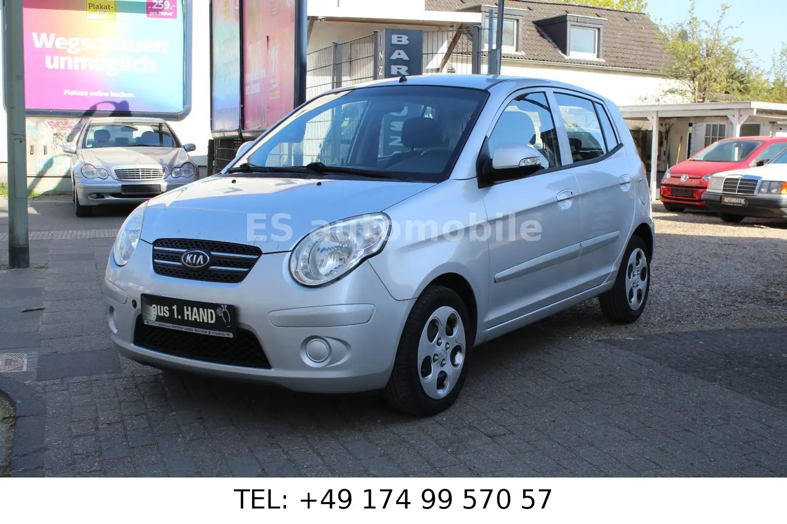 Kia Picanto 1.1 Cool **1.Hand / Klima / TÜV** Grau - 1
