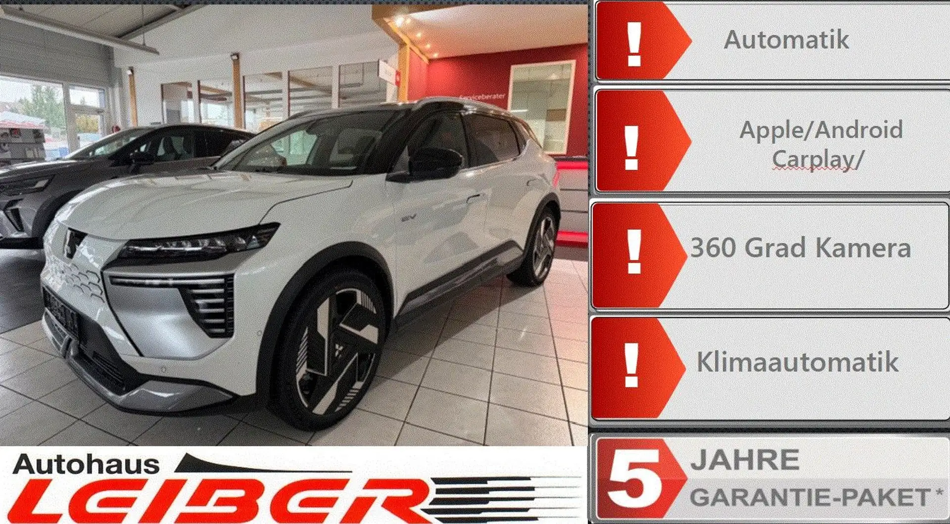 Mitsubishi Eclipse Cross Diamant TOP mit LuxuryPaket 87 kWh Weiß - 1