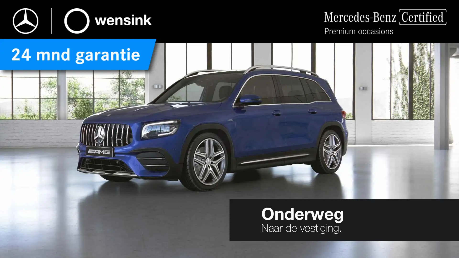 Mercedes-Benz GLB 35 AMG 4MATIC Premium Plus | Panoramadak | Memory | Burme Blu/Azzurro - 1