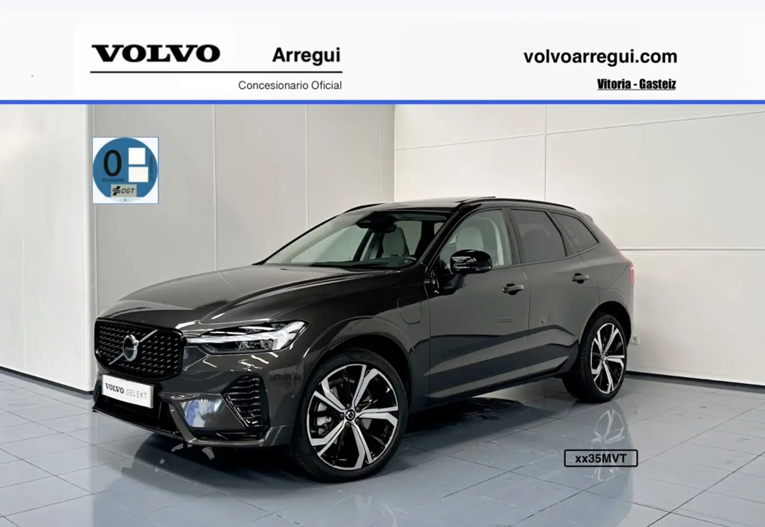 Volvo XC60 T6 Recharge Ultra Dark Gris - 1