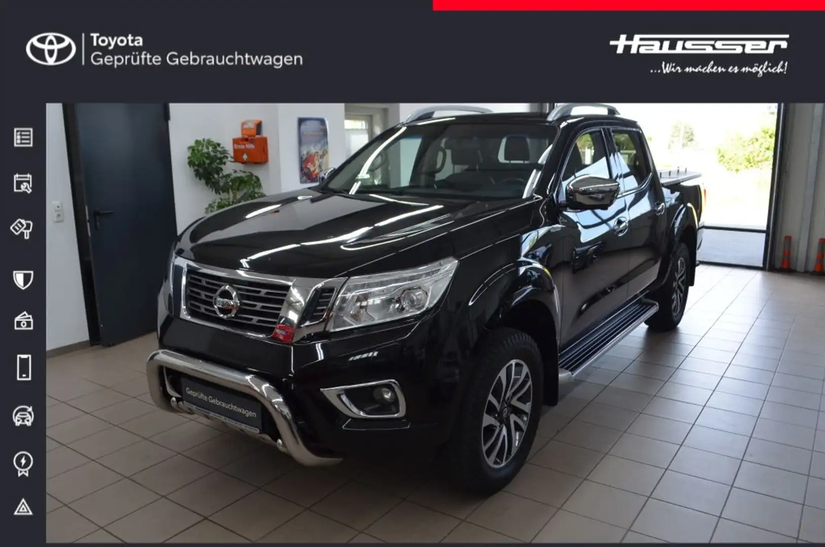 Nissan Navara DC 4x4 EU6 S&S Tekna*Deckel*AHK*NAVI*360°KAMERA* Schwarz - 1