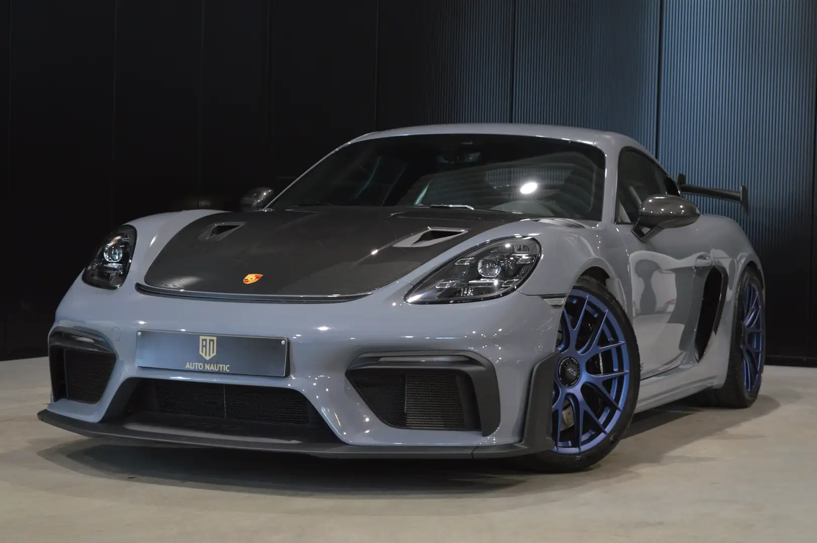 Porsche 718 Cayman GT4 RS 4.0i PDK 500 ch Weissach ! 16.000 km Šedá - 1