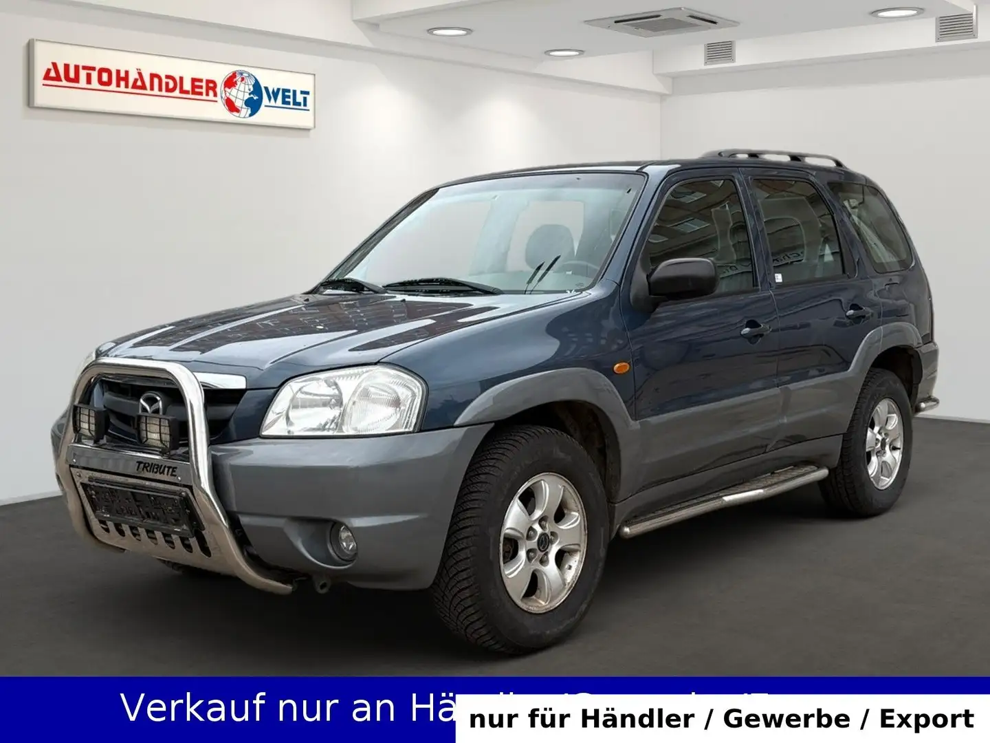 Mazda Tribute 3.0i 4X4 Automatik Klima Leder SHZ AHK Blau - 1
