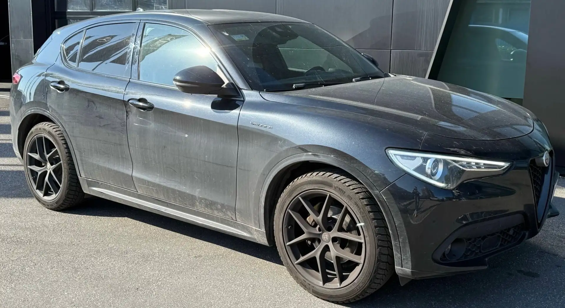 Alfa Romeo Stelvio 2.2 Turbodiesel 210 CV AT8 Q4 Veloce Nero - 1