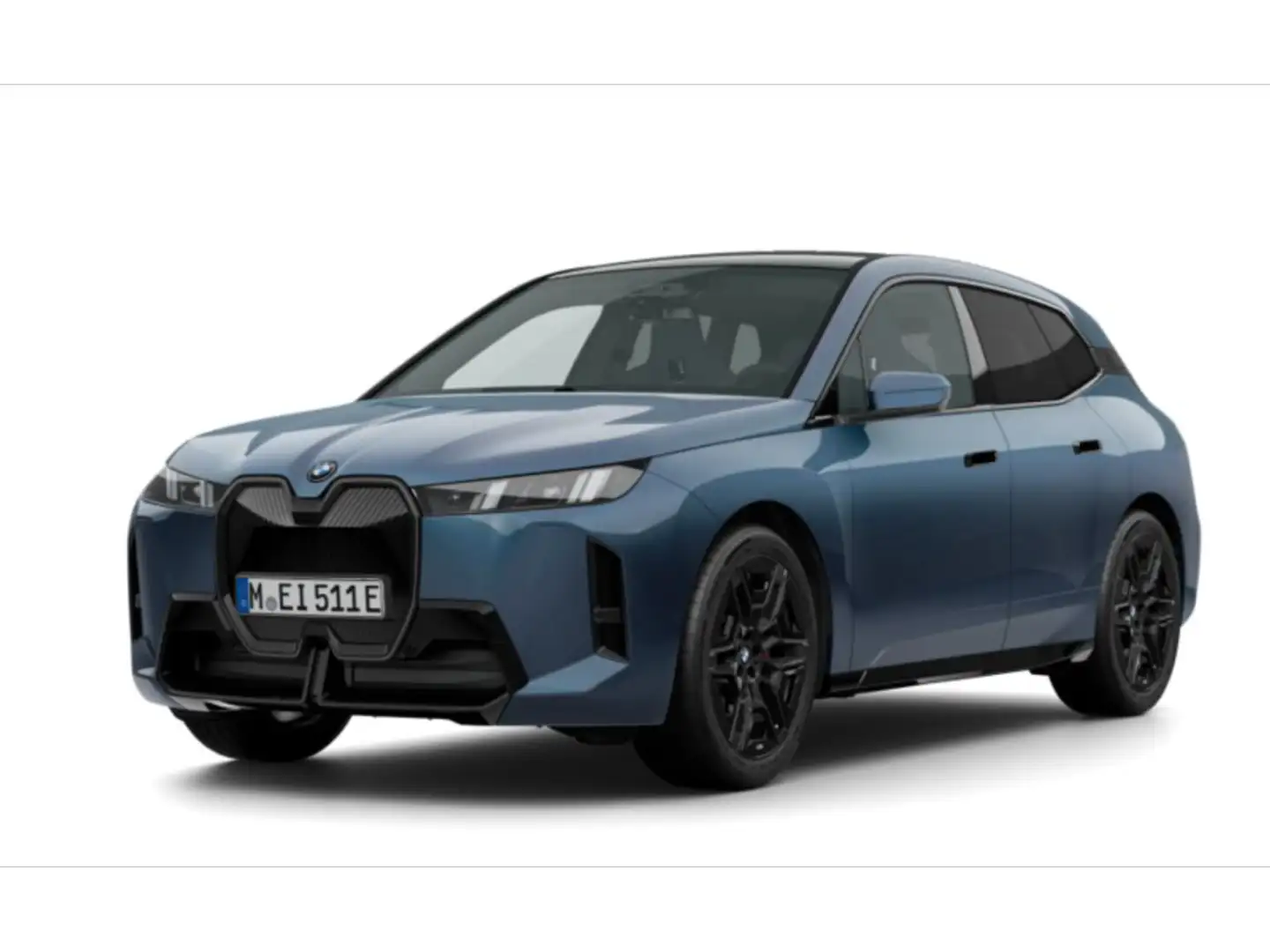 BMW iX xDrive45MsportProH\u0026KTH360C Bleu - 1