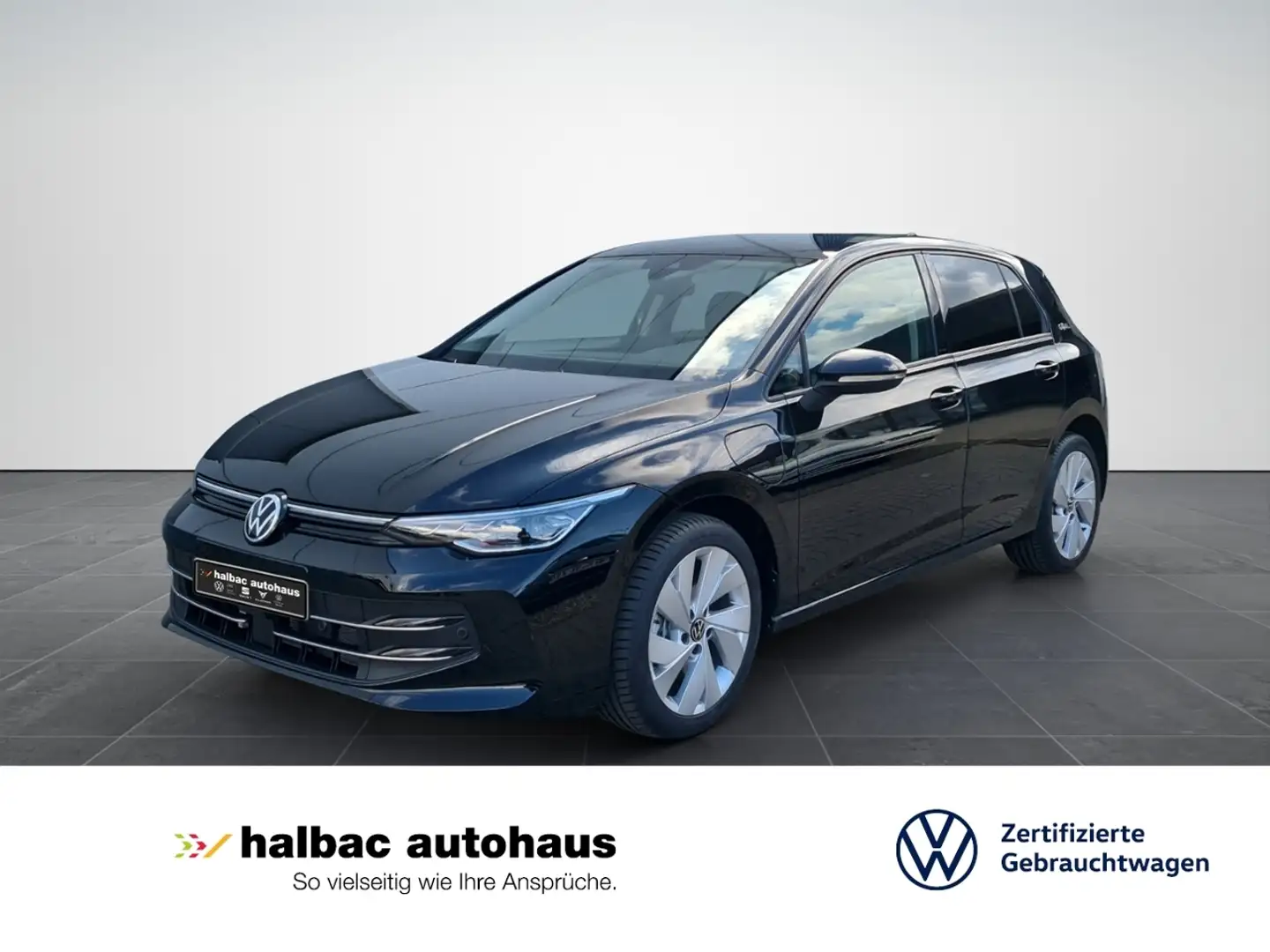 Volkswagen Golf 1.5 eHybrid DSG Goal+AHK+MATRIX+NAVI+KAMERA+PDC+S Schwarz - 1