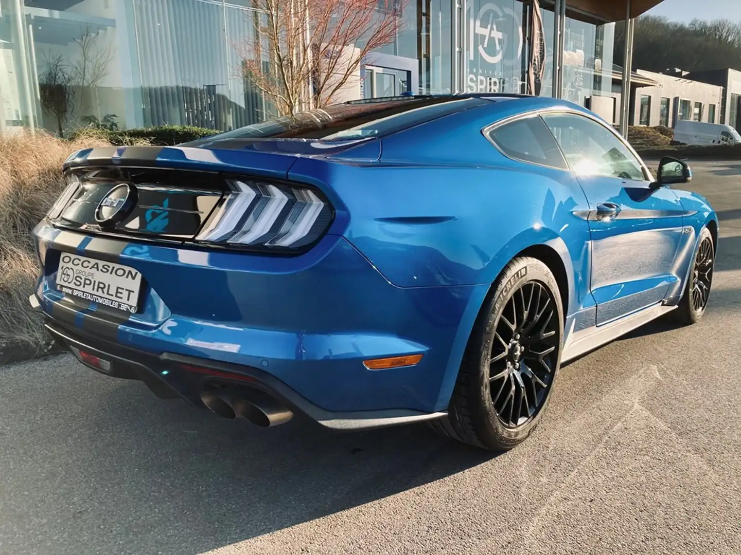 Ford Mustang GT Blauw - 2