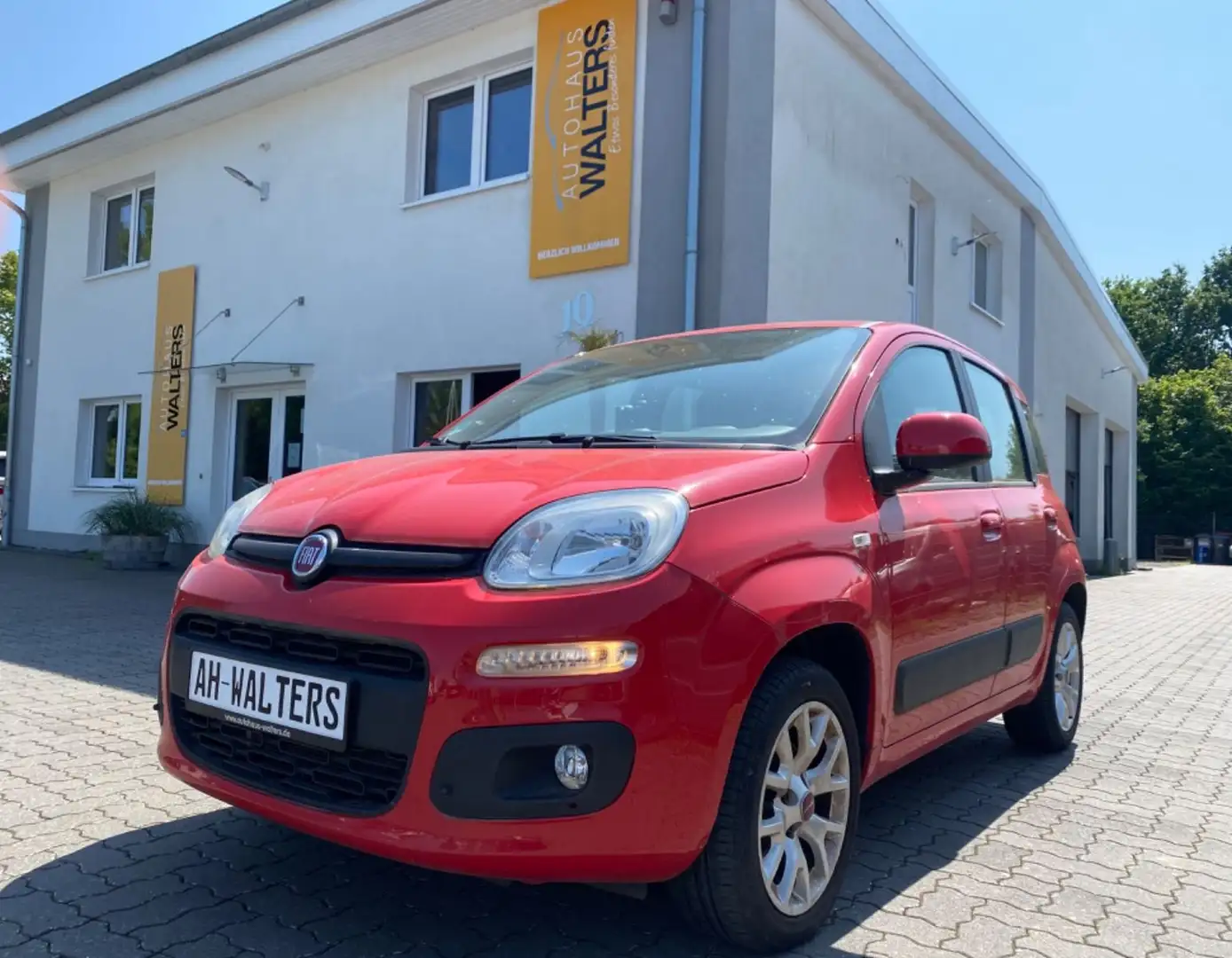 Fiat Panda Lounge=1.Hand-Klimaautomatik-= Rot - 1