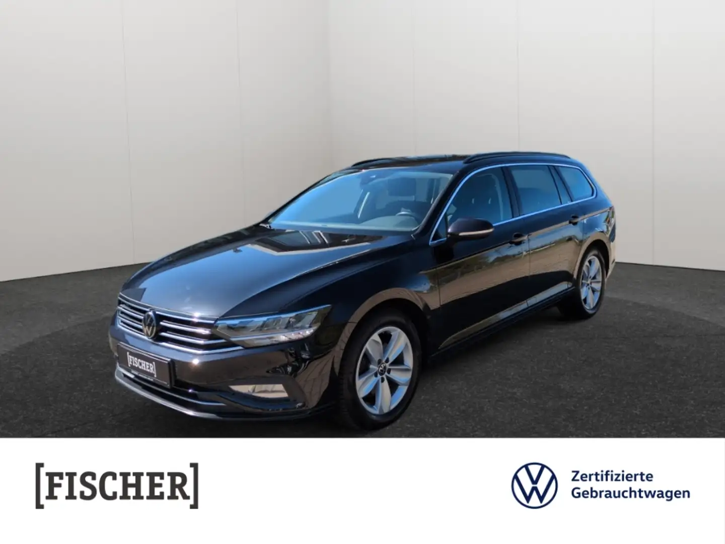 Volkswagen Passat Variant 2.0TDI DSG Business LED AHK Navi Rear View ACC Schwarz - 1