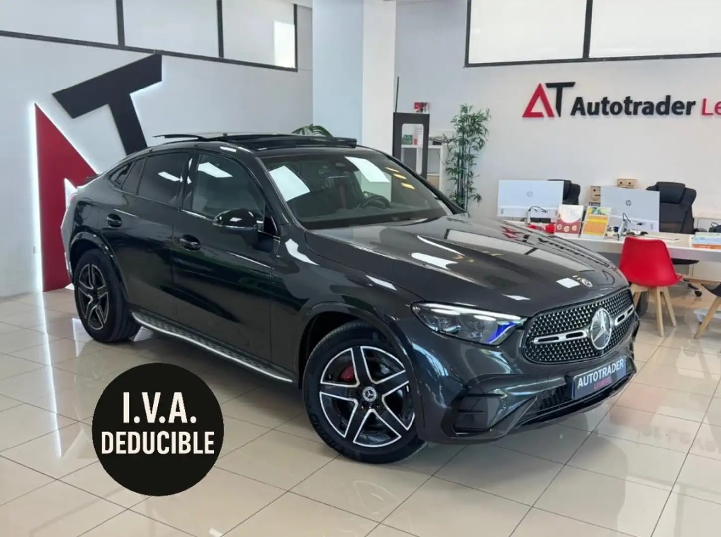 Mercedes-Benz GLC 300 Coupé 300d 4Matic 9G-Tronic Gris - 1