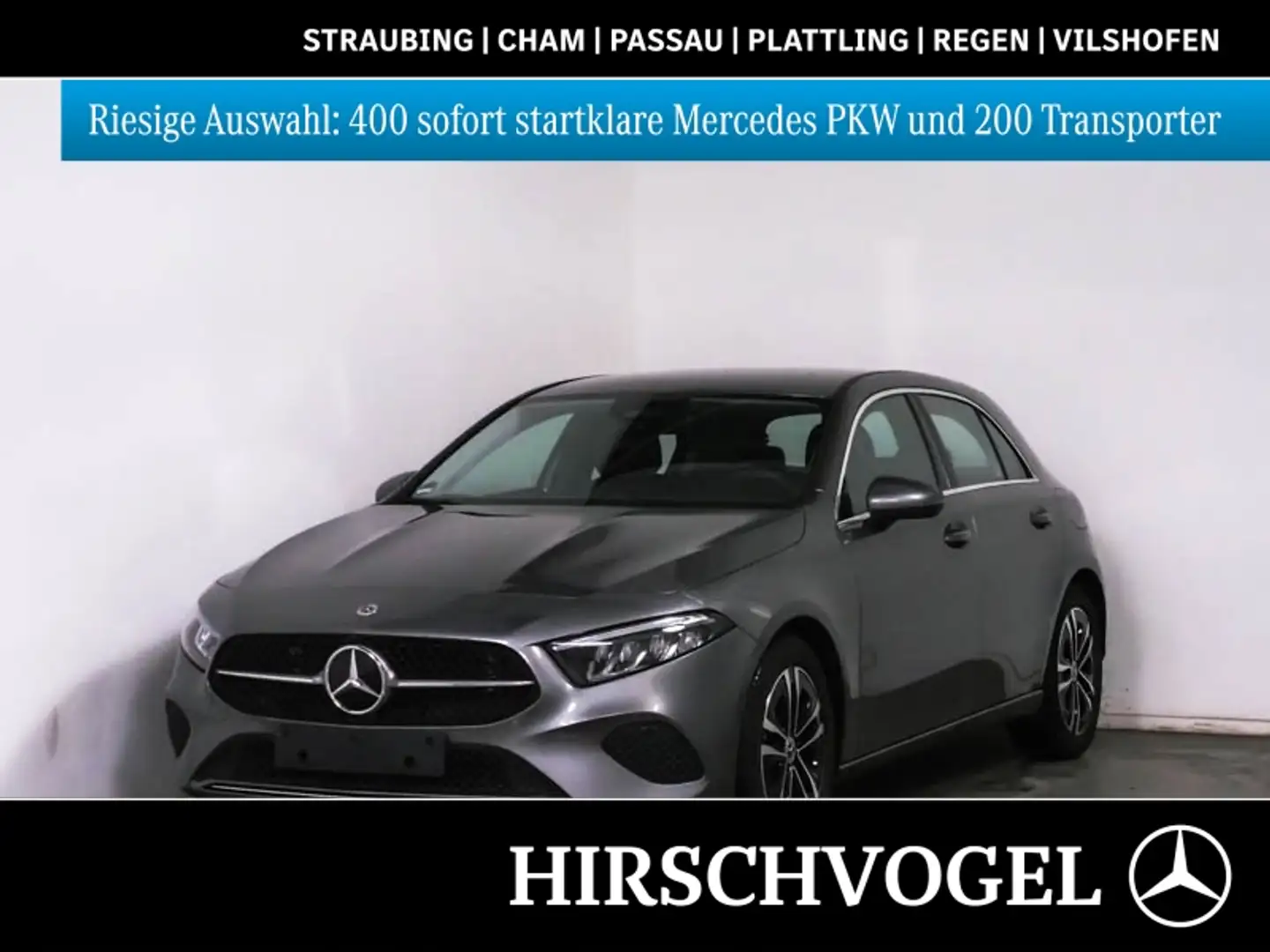 Mercedes-Benz A 200 Progressive+MBUX+Navi-Prem+LED+Kam+PDC+SHZ Grau - 1